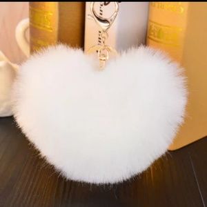 SALE 🎈 3/$15 Fluffy fur Pompom Keychains